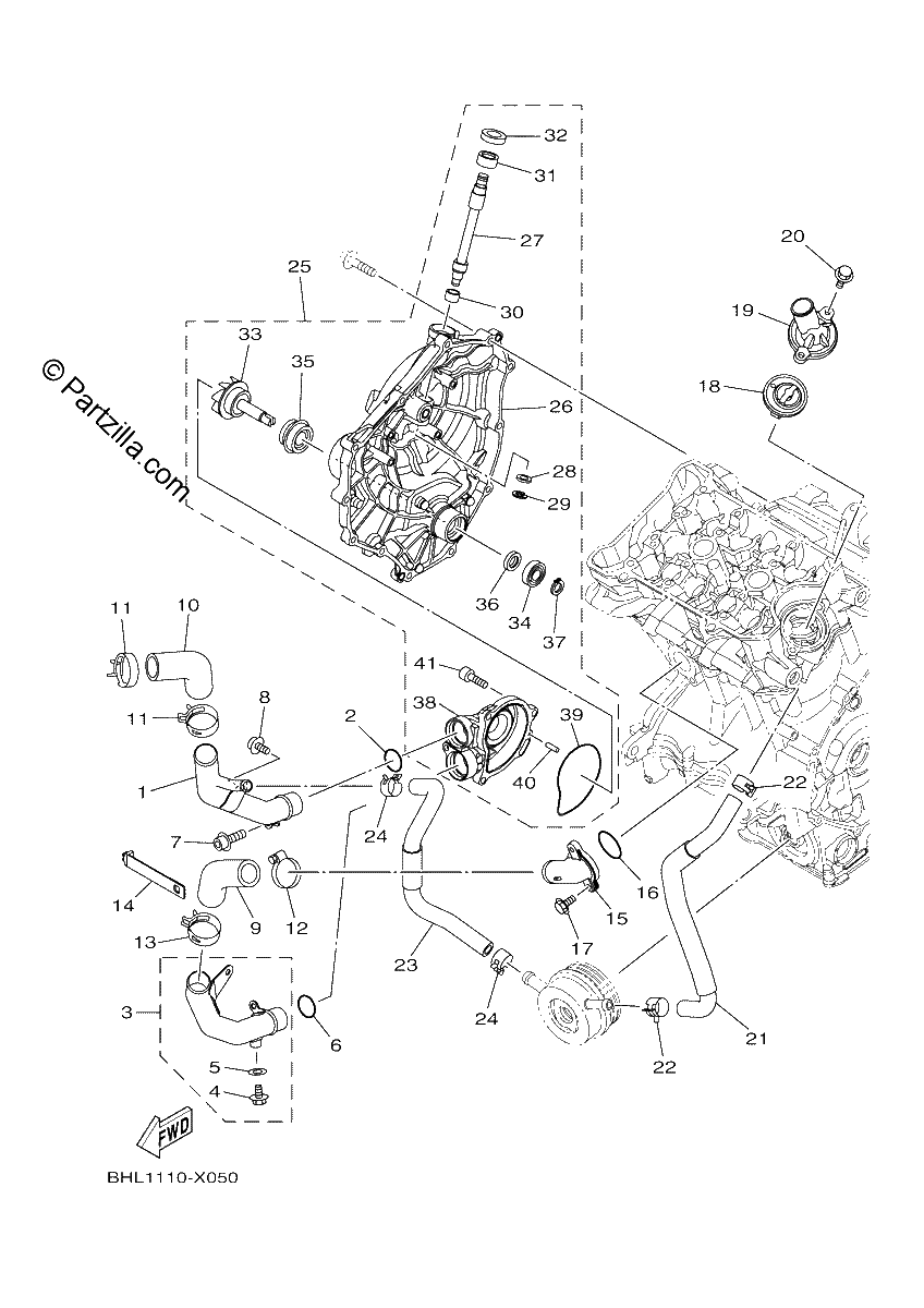 Diagrama de WATER PUMP