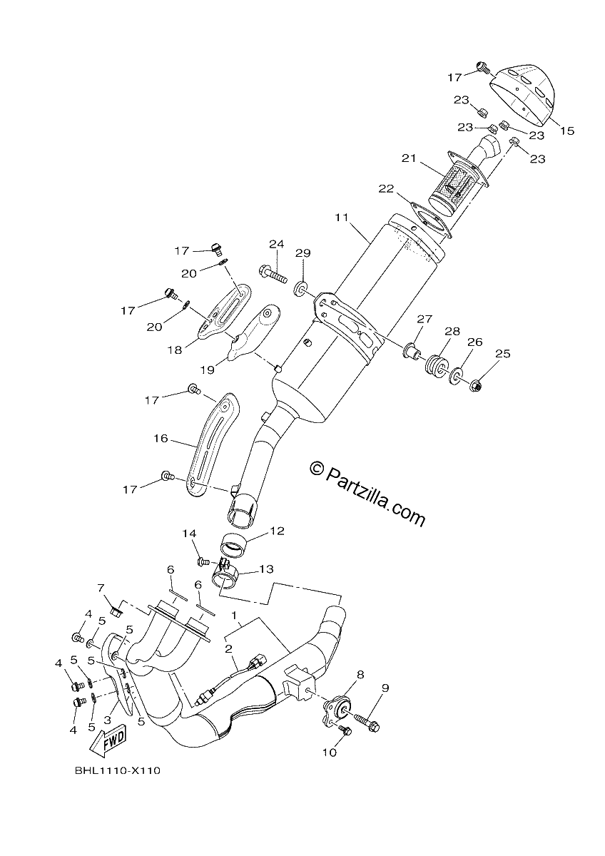 Diagrama de EXHAUST