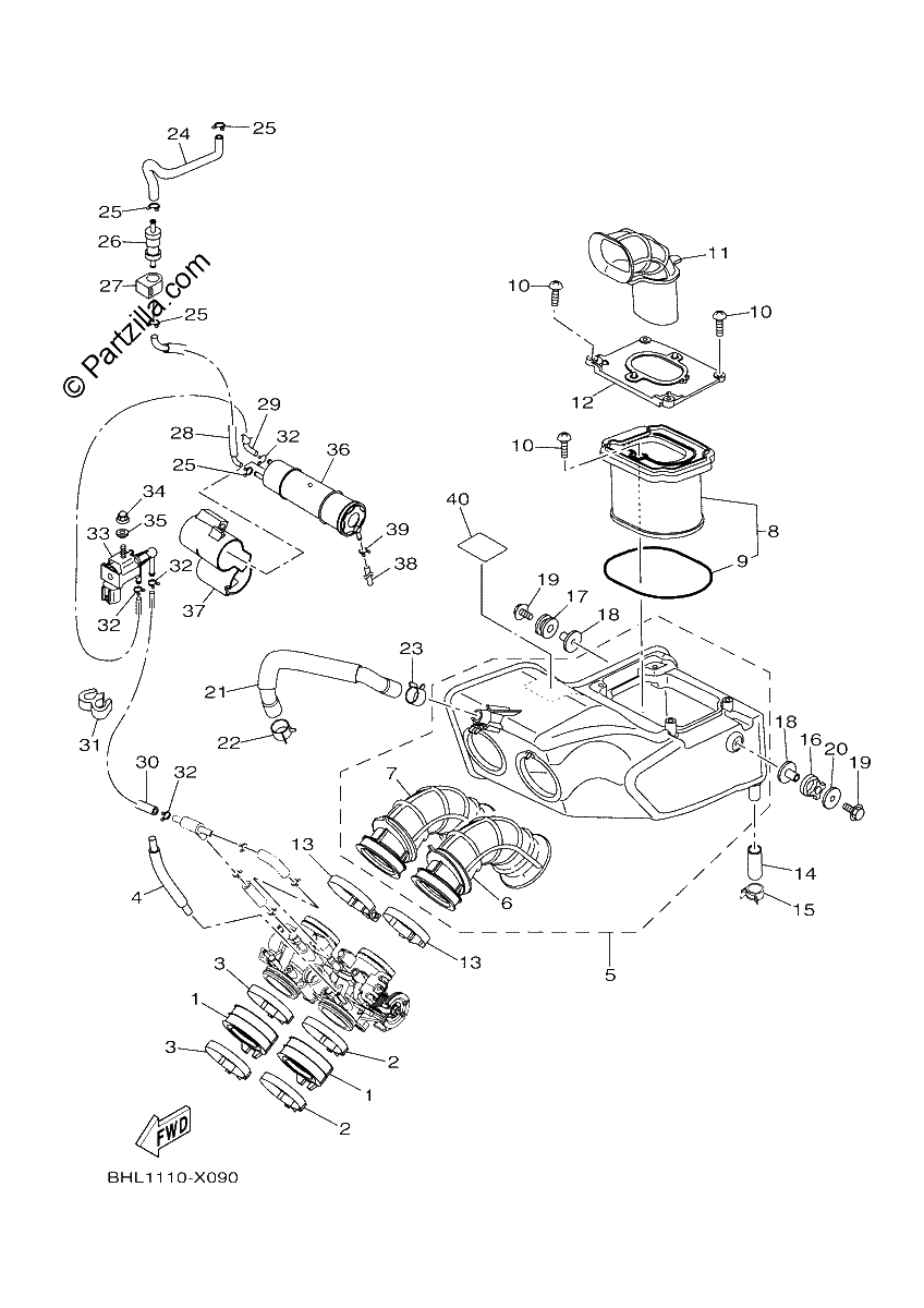 Diagrama de INTAKE