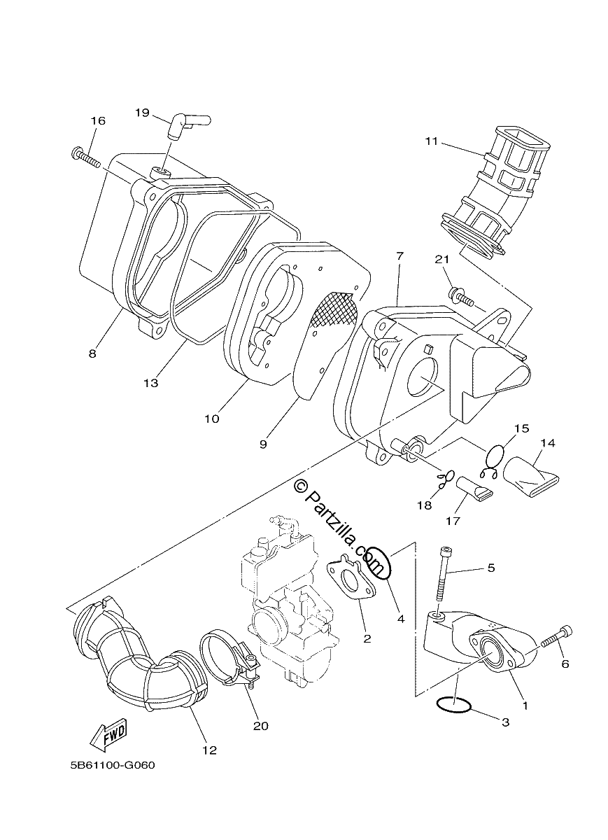 Diagrama de INTAKE
