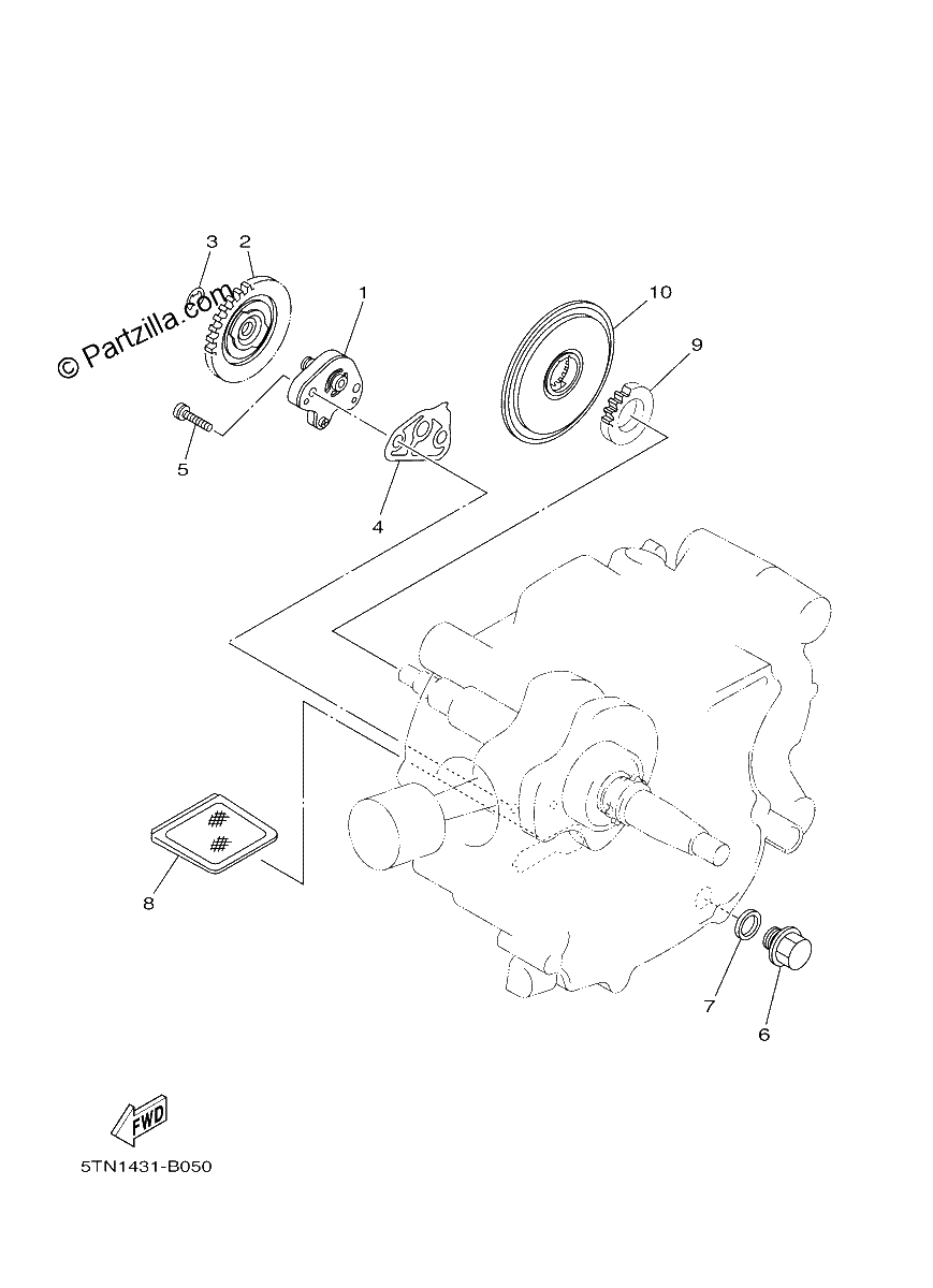 Diagrama de OIL PUMP