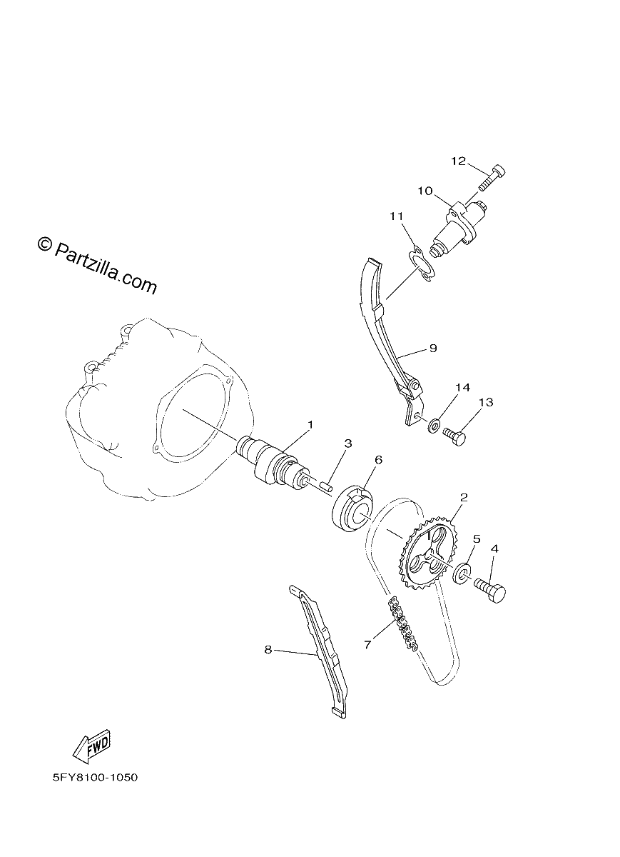 Diagrama de CAMSHAFT CHAIN