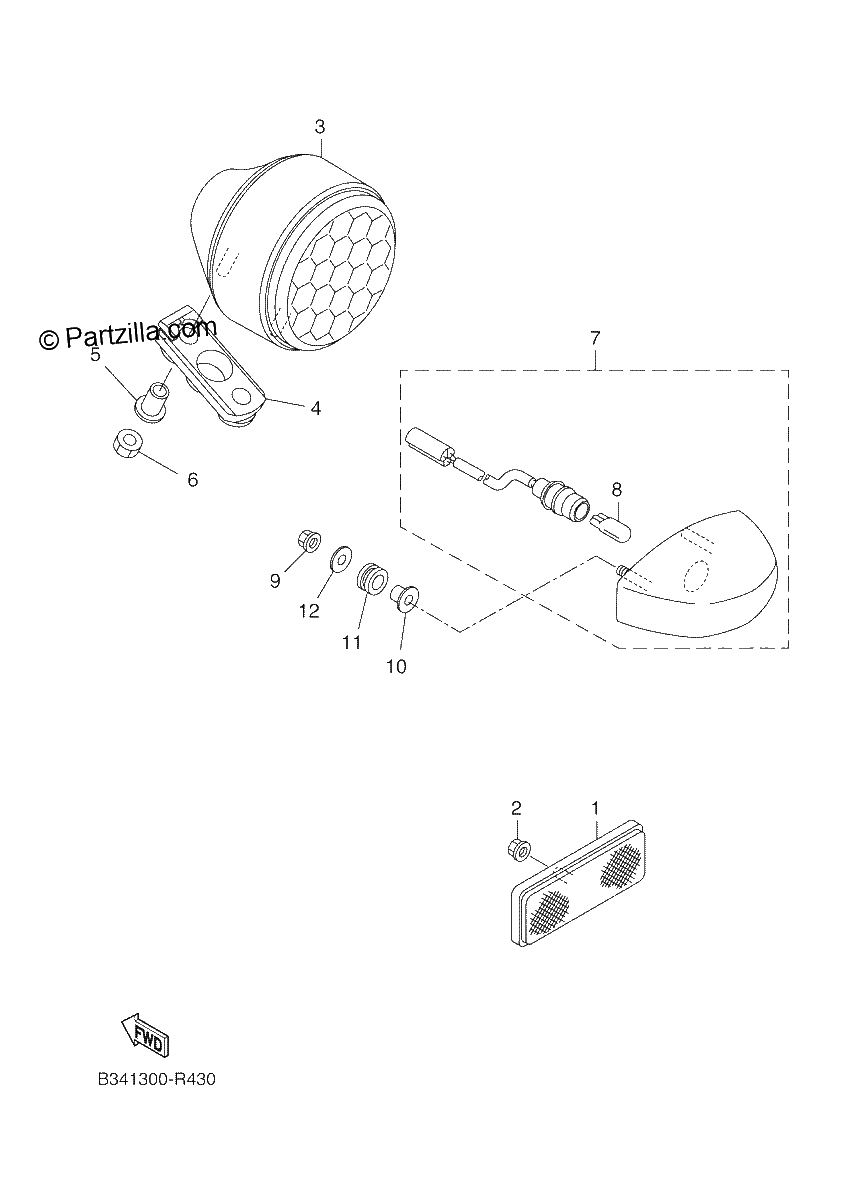 Diagrama de TAILLIGHT