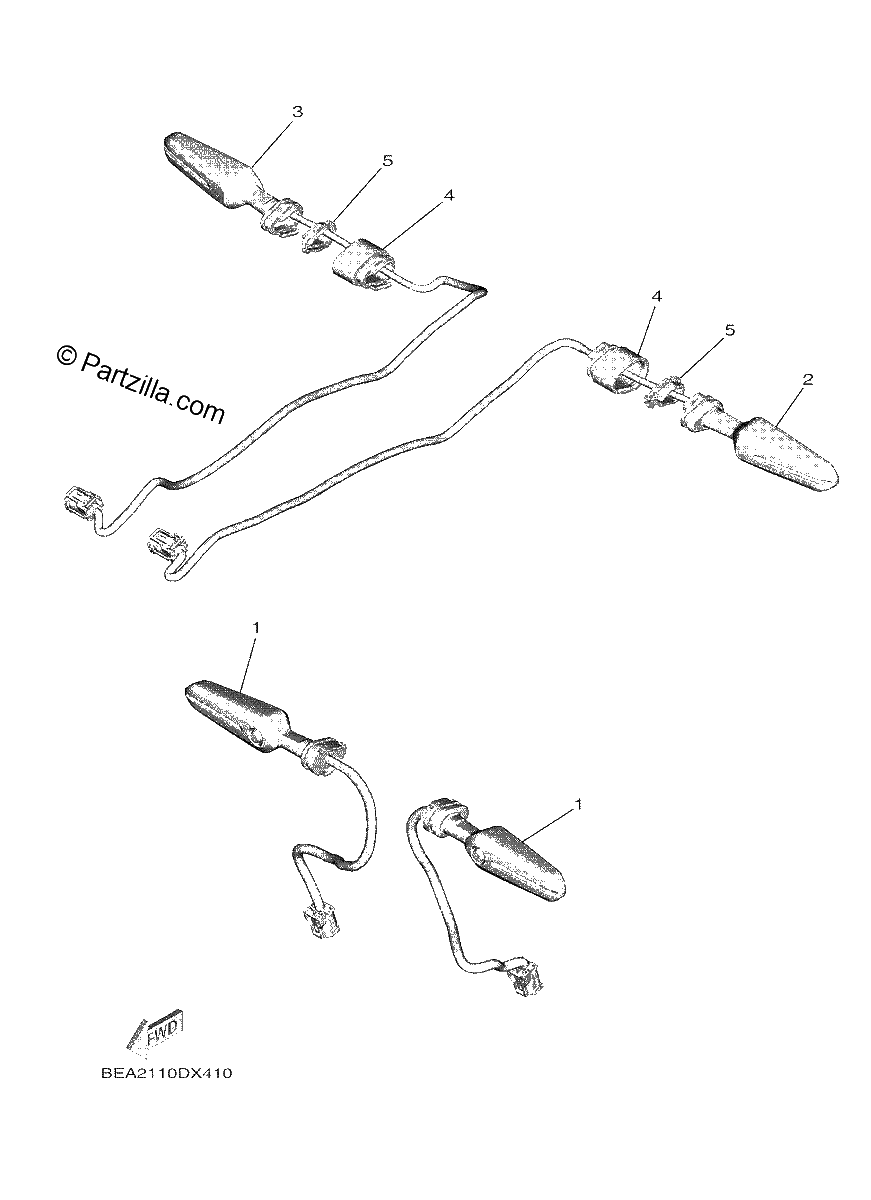 Diagrama de FLASHER LIGHT