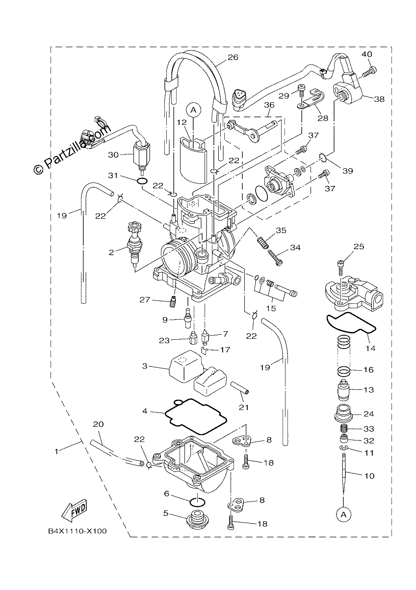 Diagrama de CARBURETOR
