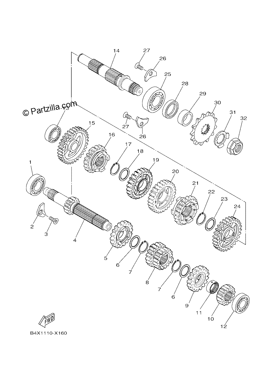 Diagrama de TRANSMISSION