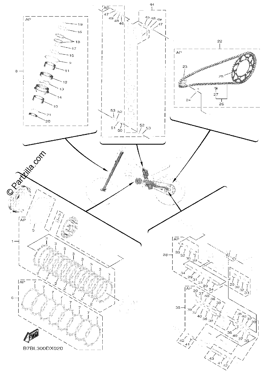 Diagrama de 3 MAINTENANCE PARTS KIT