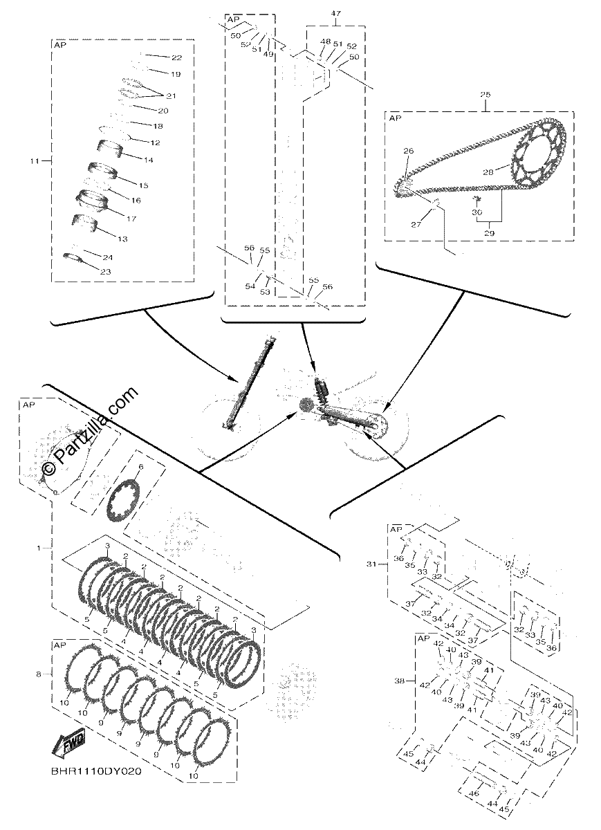 Diagrama de 3 MAINTENANCE PARTS KIT