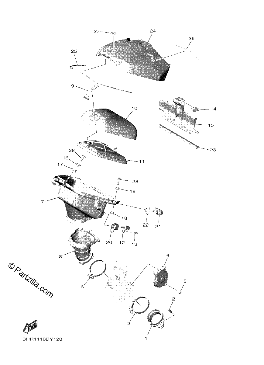 Diagrama de INTAKE