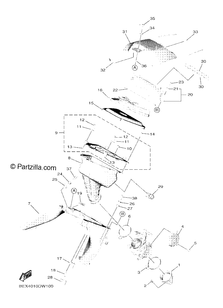 Diagrama de INTAKE