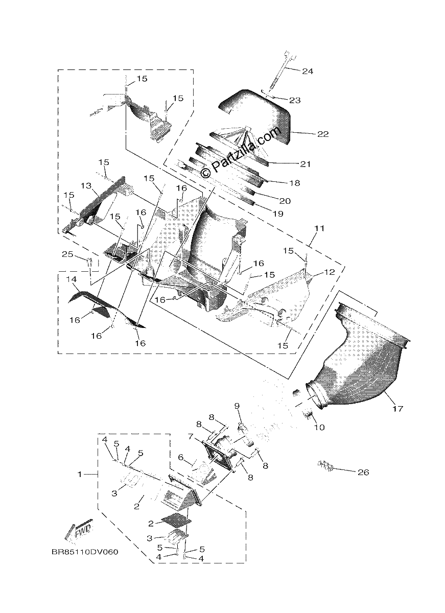 Diagrama de INTAKE