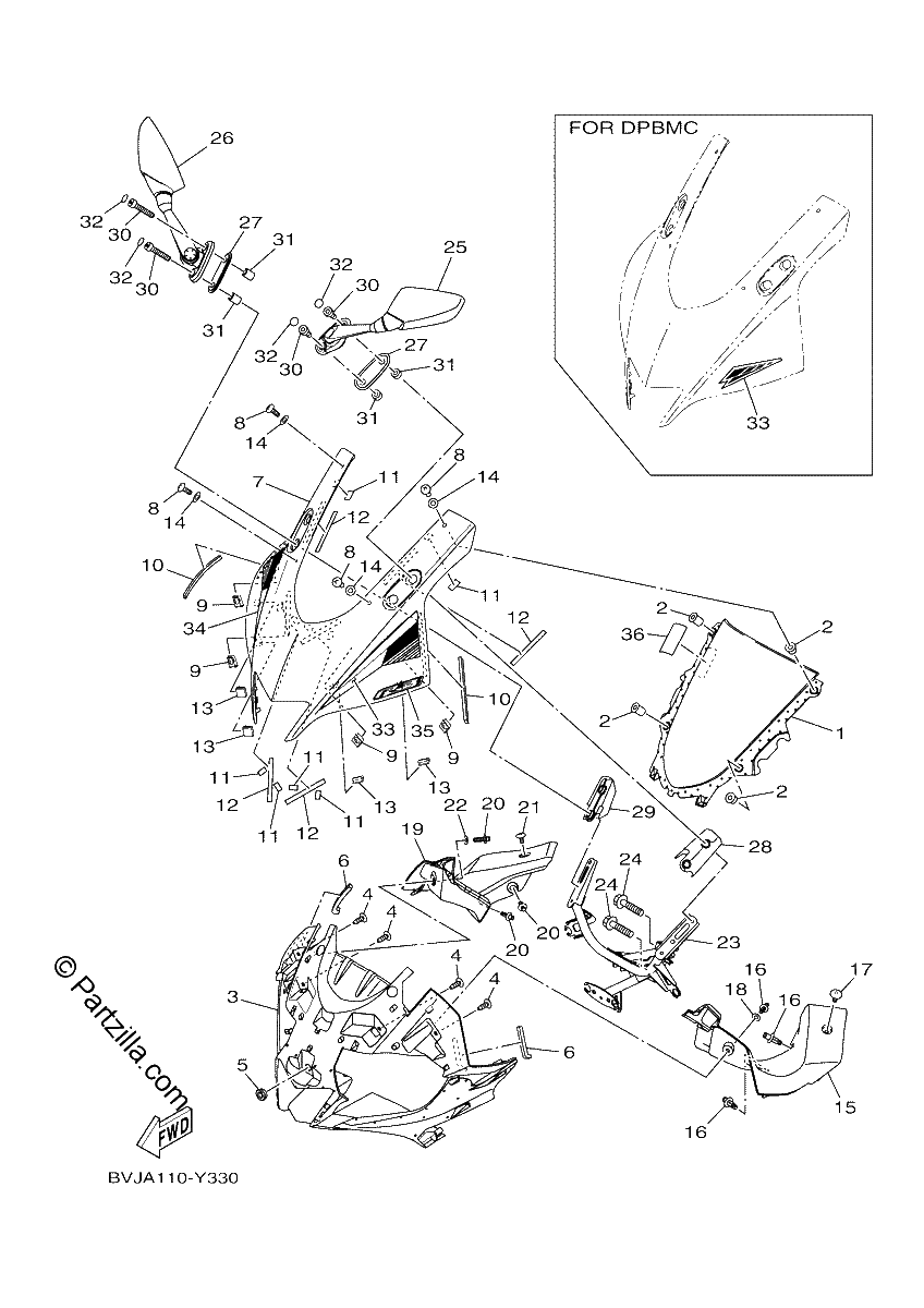 Diagrama de WINDSHIELD