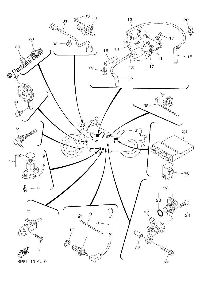 Diagrama de ELECTRICAL 1