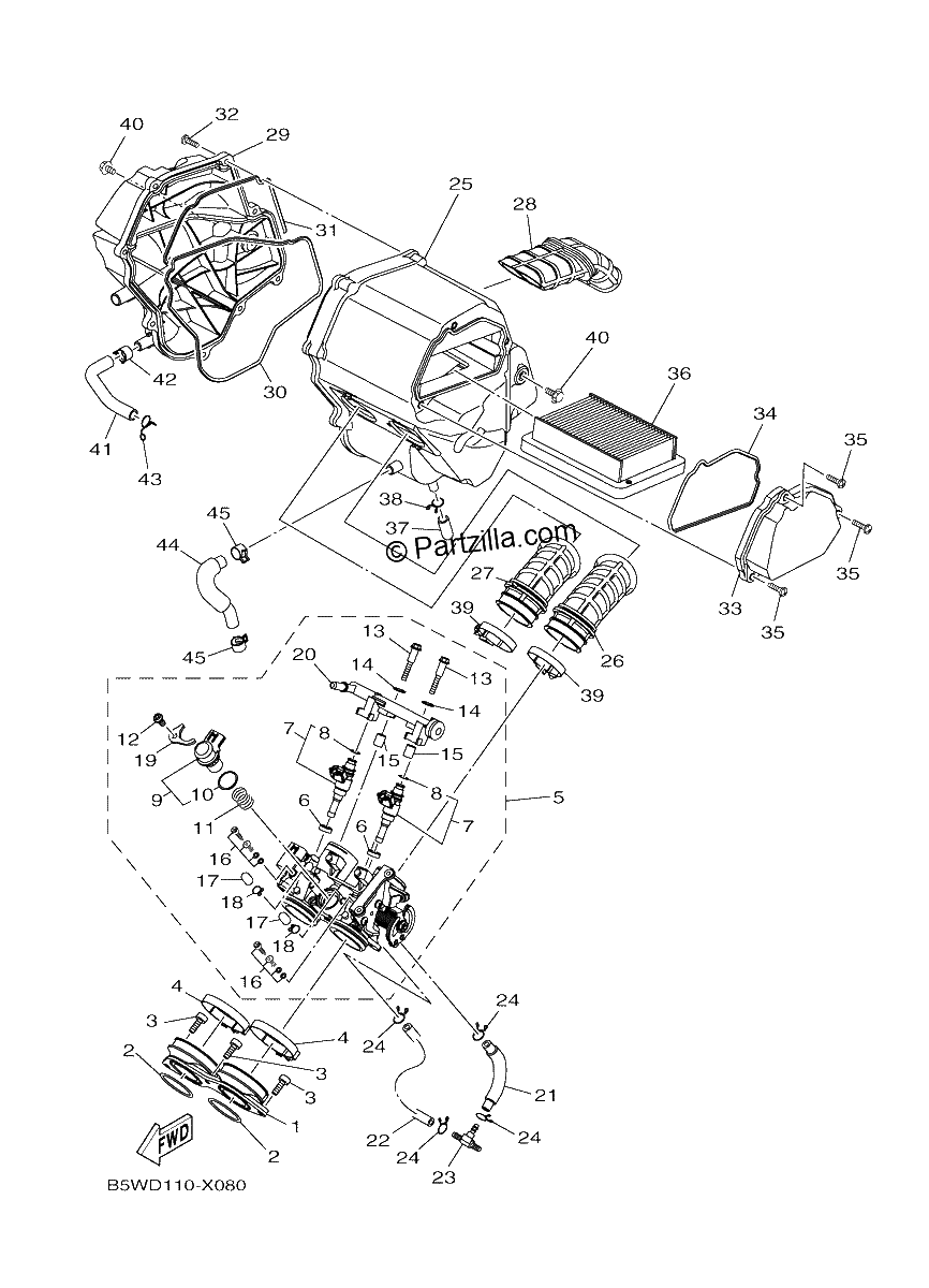 Diagrama de INTAKE