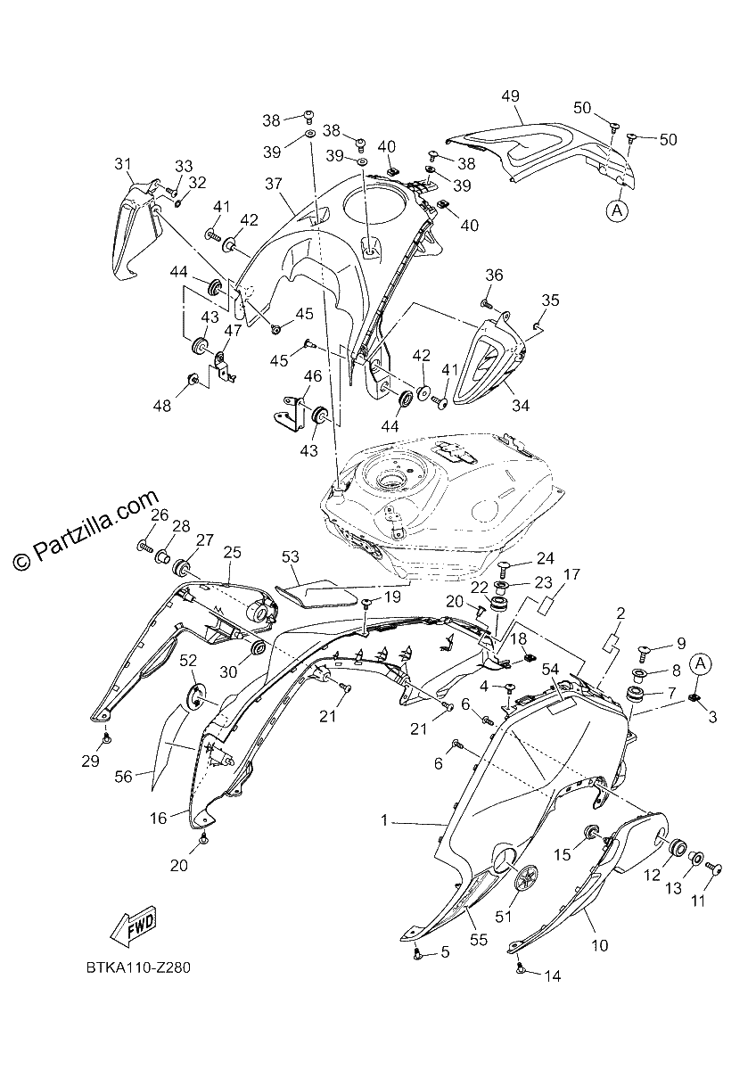Diagrama de FUEL TANK 2