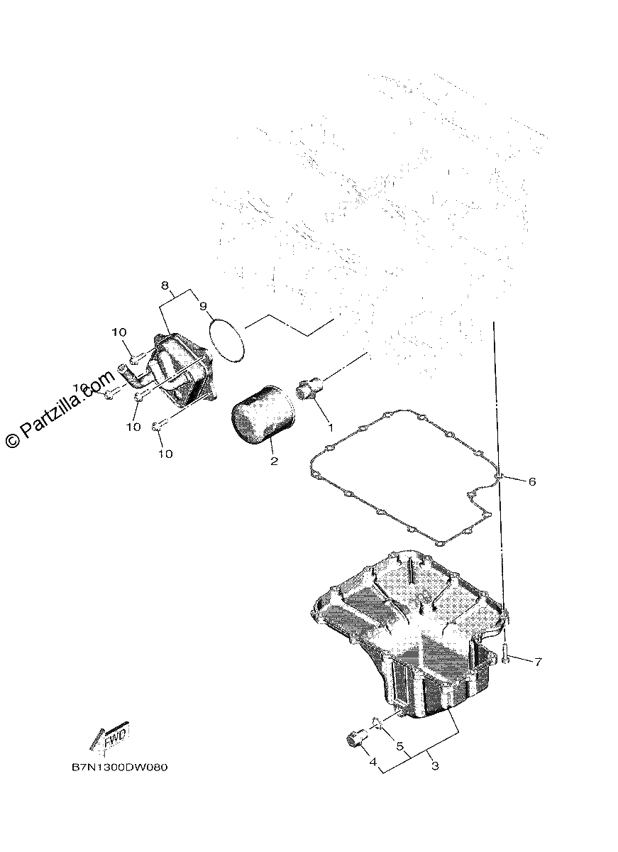 Diagrama de OIL CLEANER
