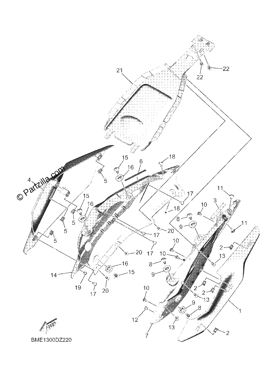 Diagrama de SIDE COVER