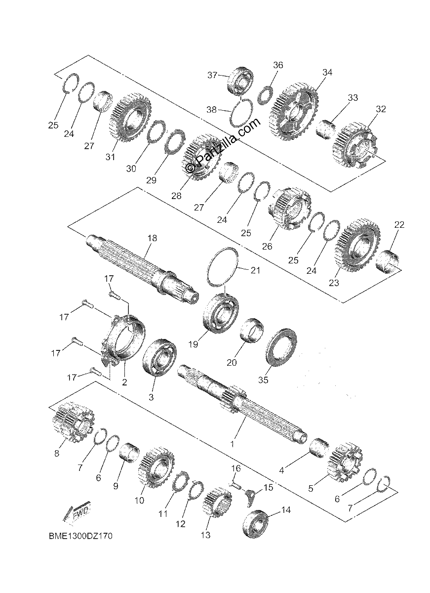 Diagrama de TRANSMISSION