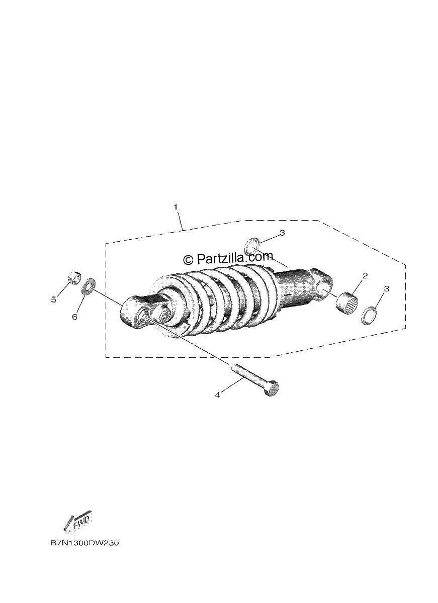 Diagrama de REAR SUSPENSION