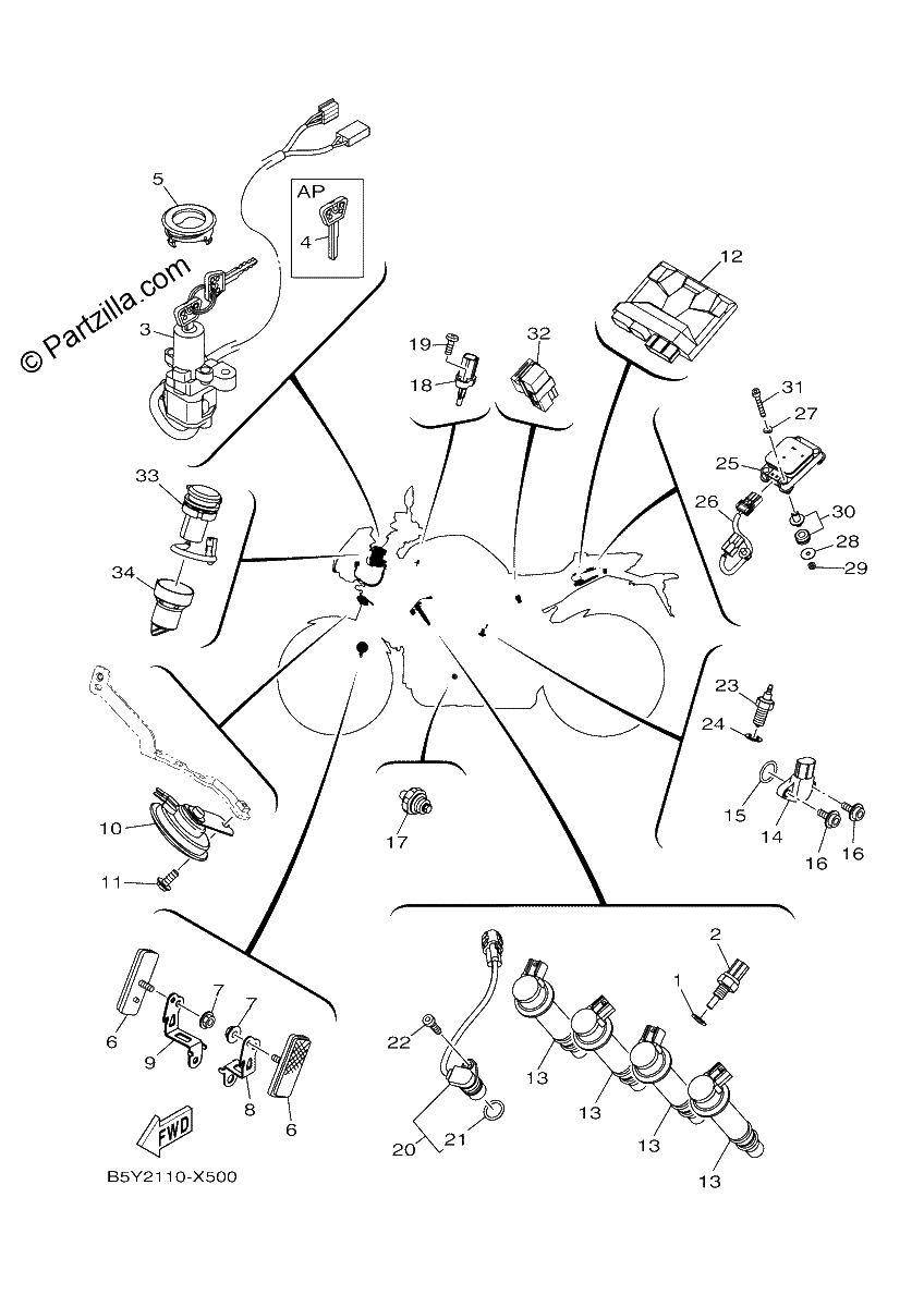 Diagrama de ELECTRICAL 1