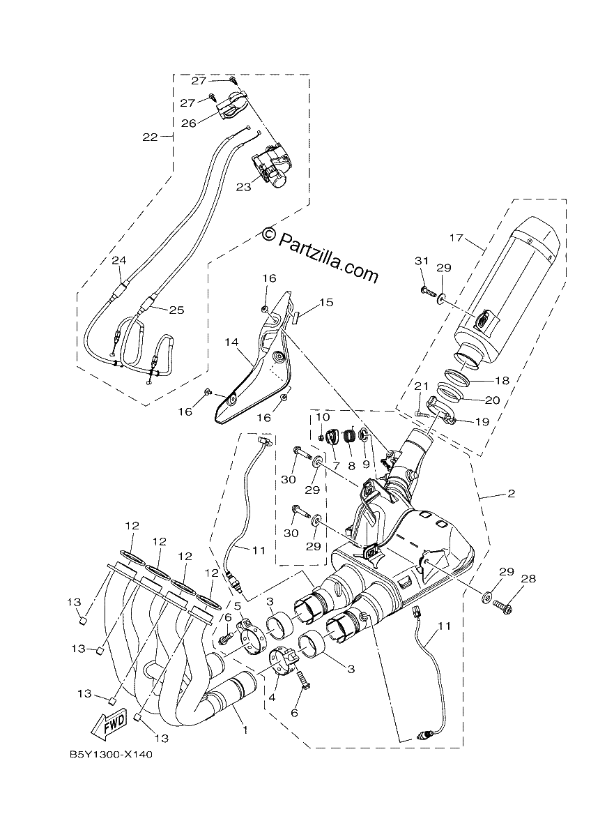 Diagrama de EXHAUST