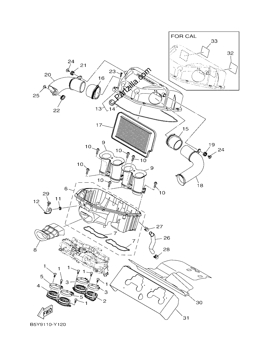Diagrama de INTAKE