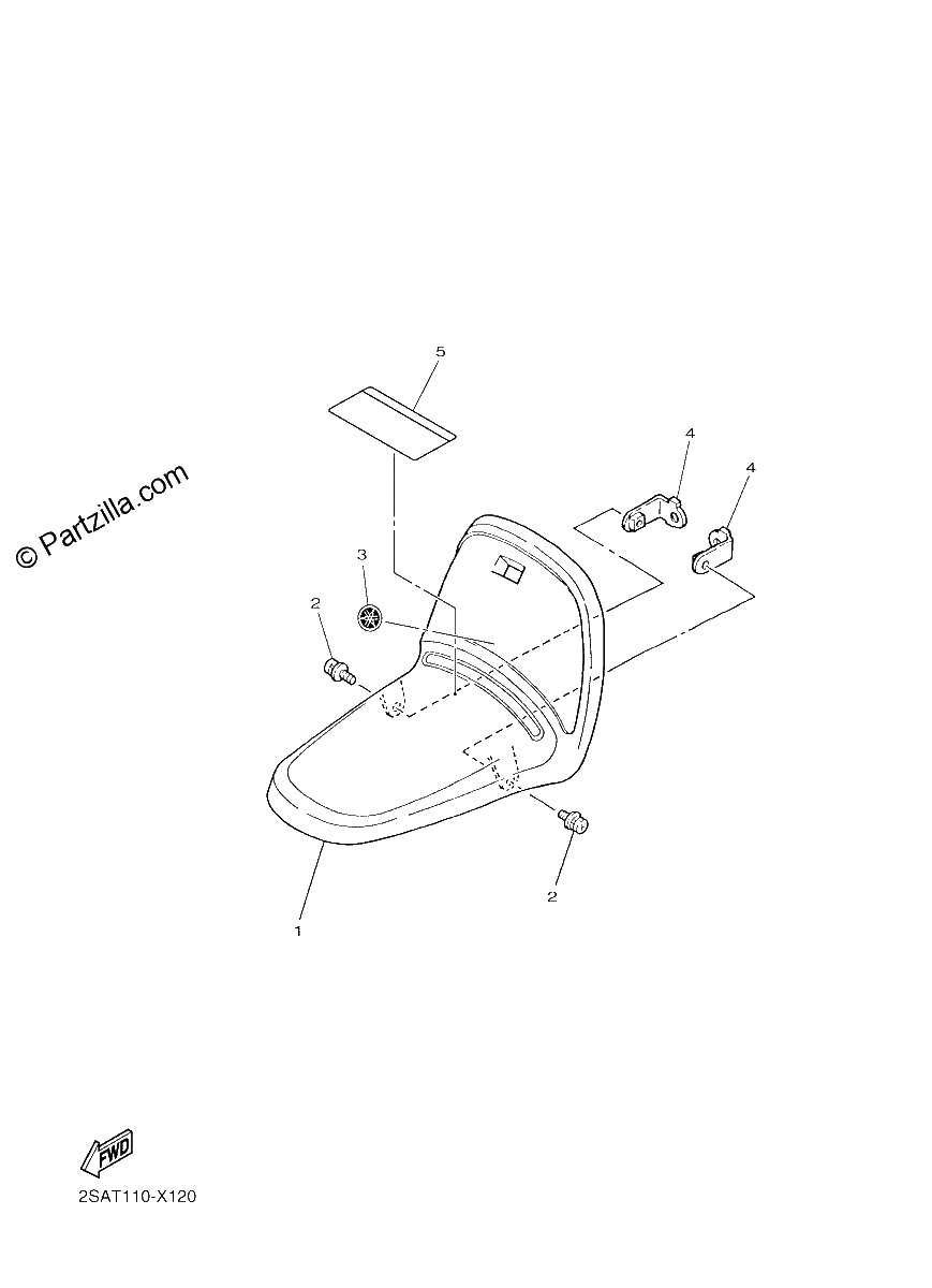 Diagrama de FRONT FENDER