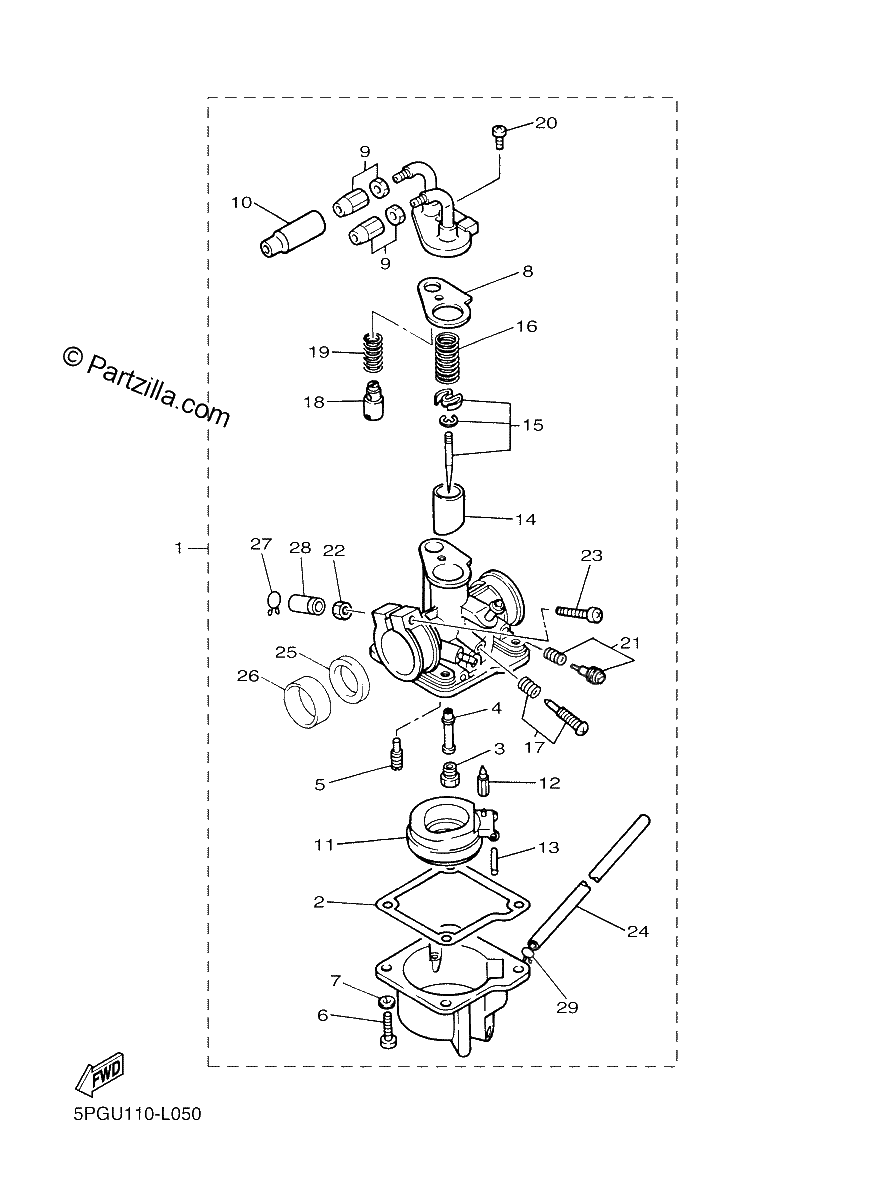 Diagrama de CARBURETOR