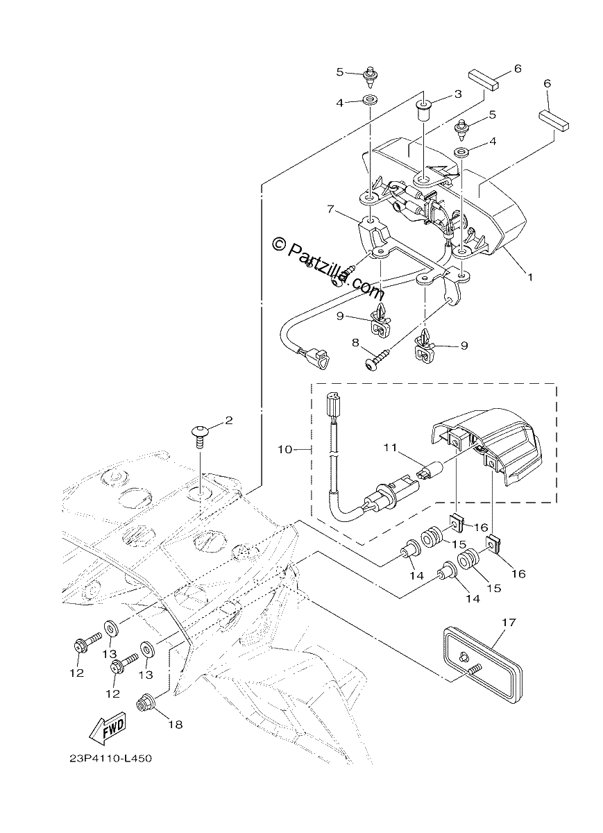 Diagrama de TAILLIGHT