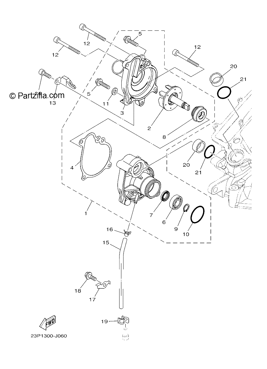 Diagrama de WATER PUMP