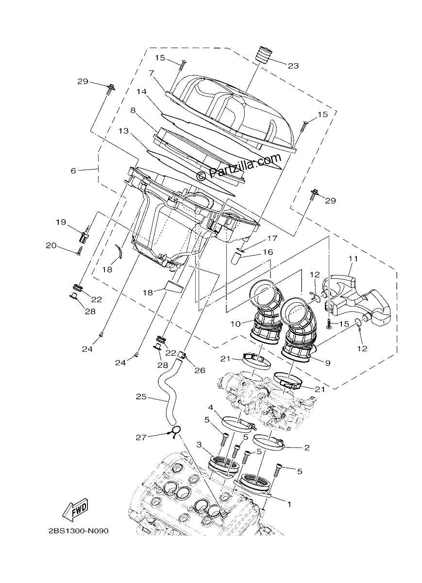 Diagrama de INTAKE