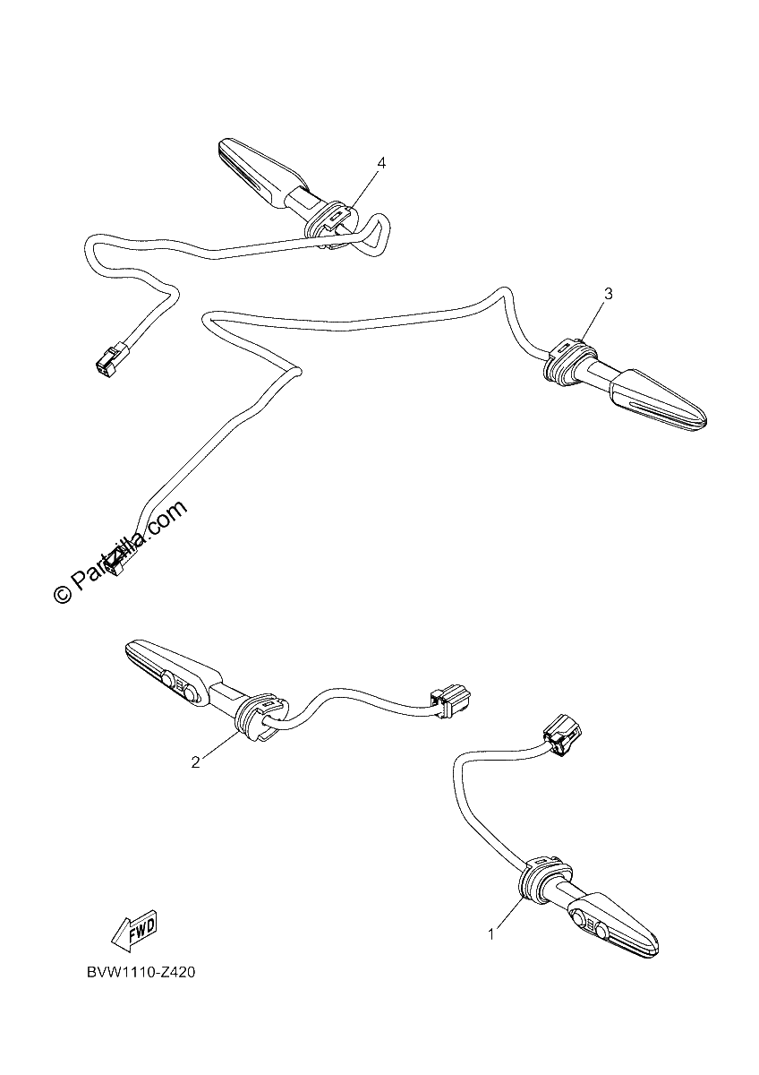 Diagrama de FLASHER LIGHT
