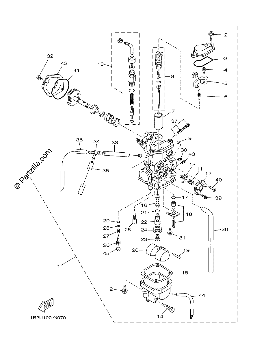 Diagrama de CARBURETOR