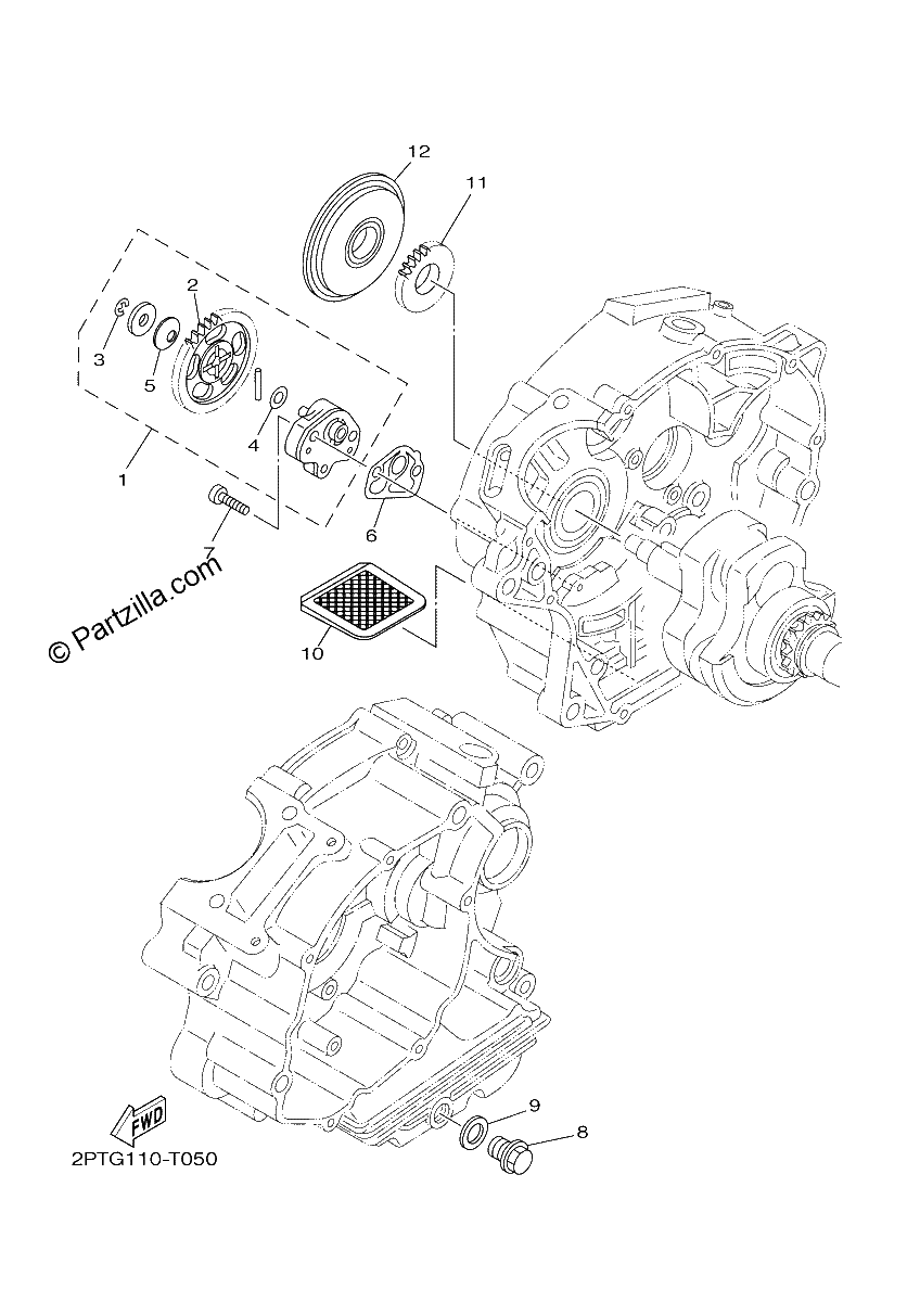 Diagrama de OIL PUMP