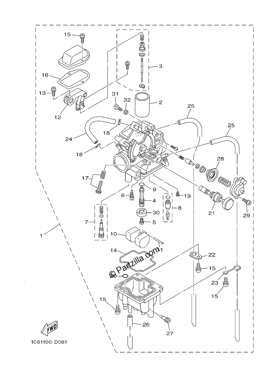 Diagrama de CARBURETOR