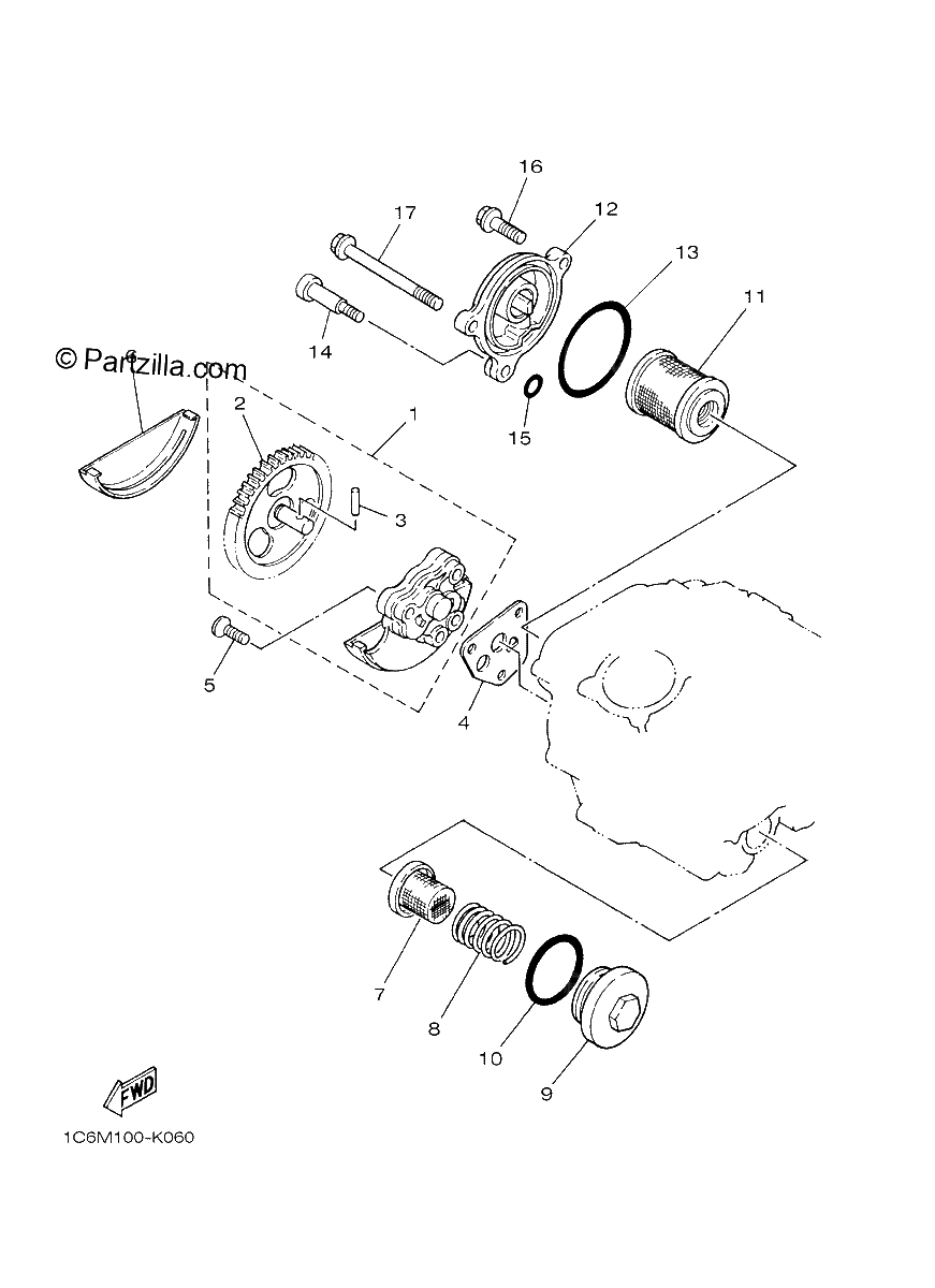Diagrama de OIL PUMP