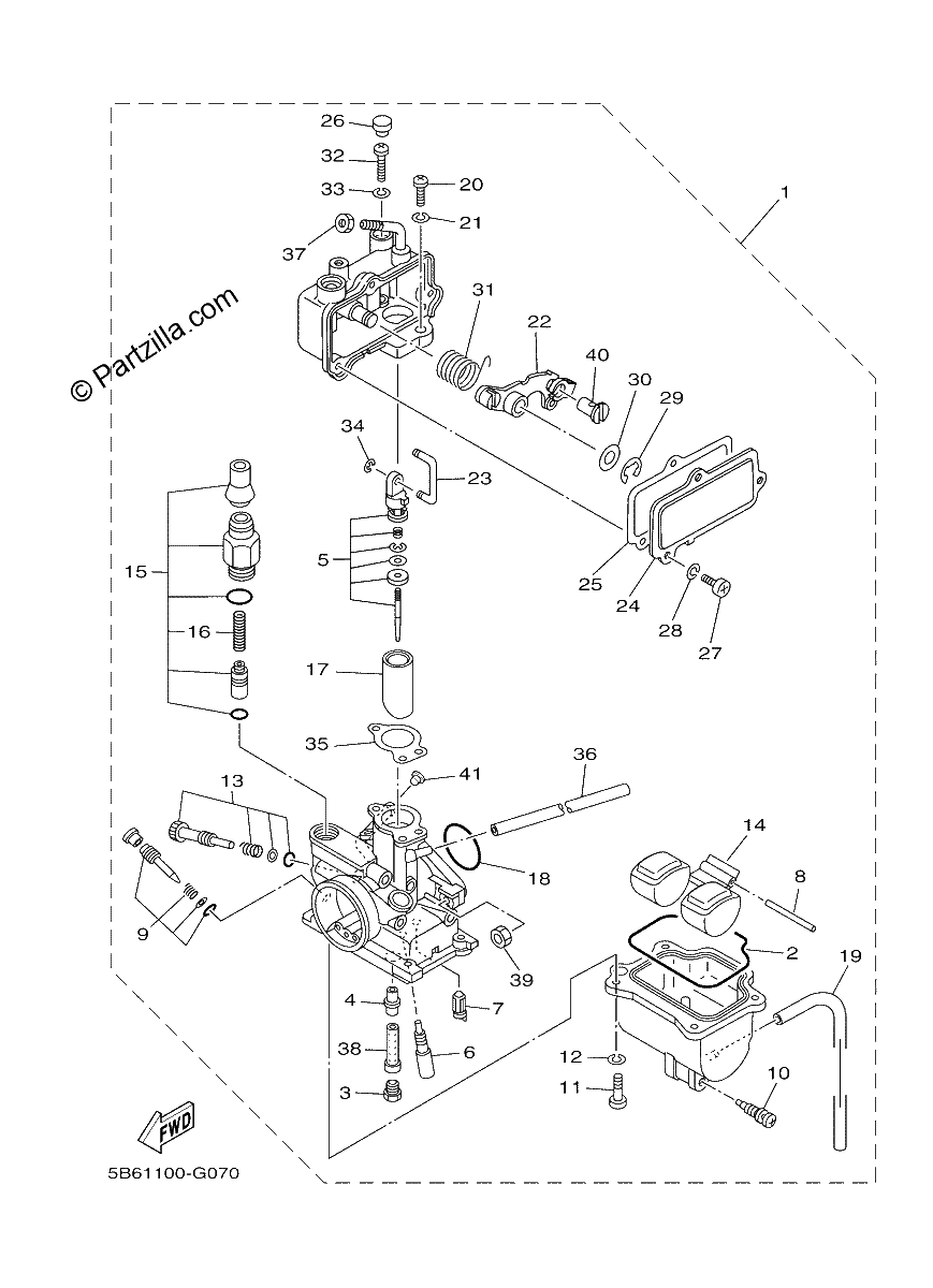 Diagrama de CARBURETOR