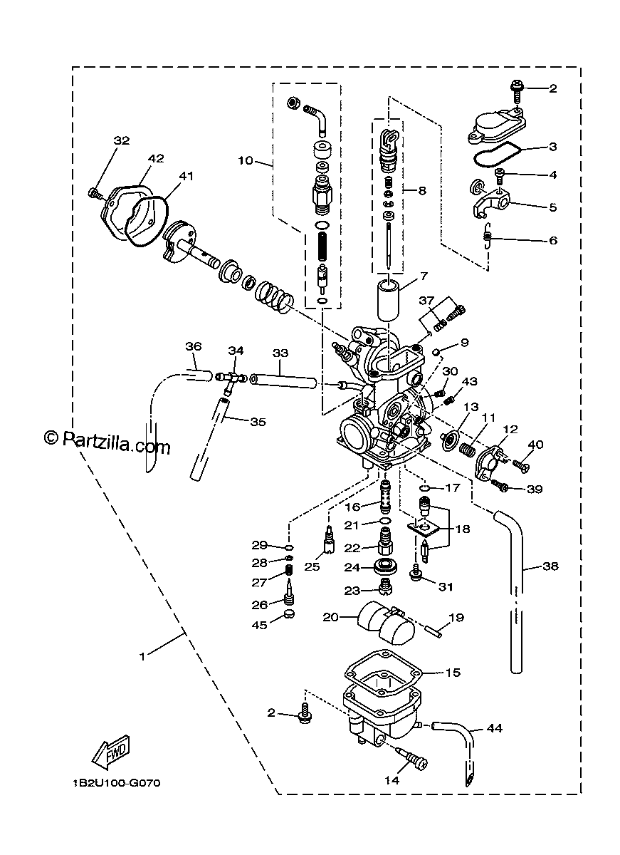 Diagrama de CARBURETOR