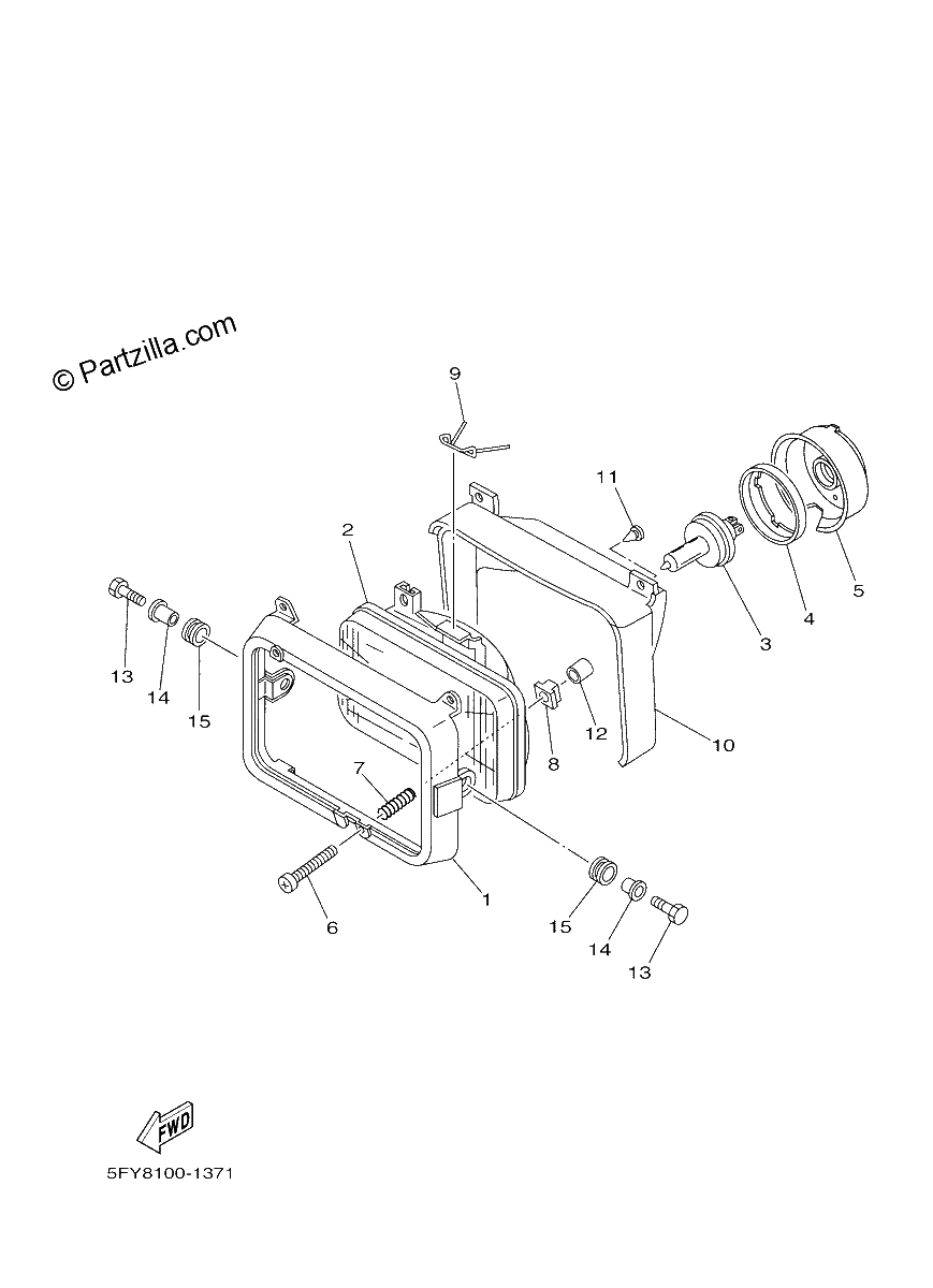Diagrama de HEADLIGHT