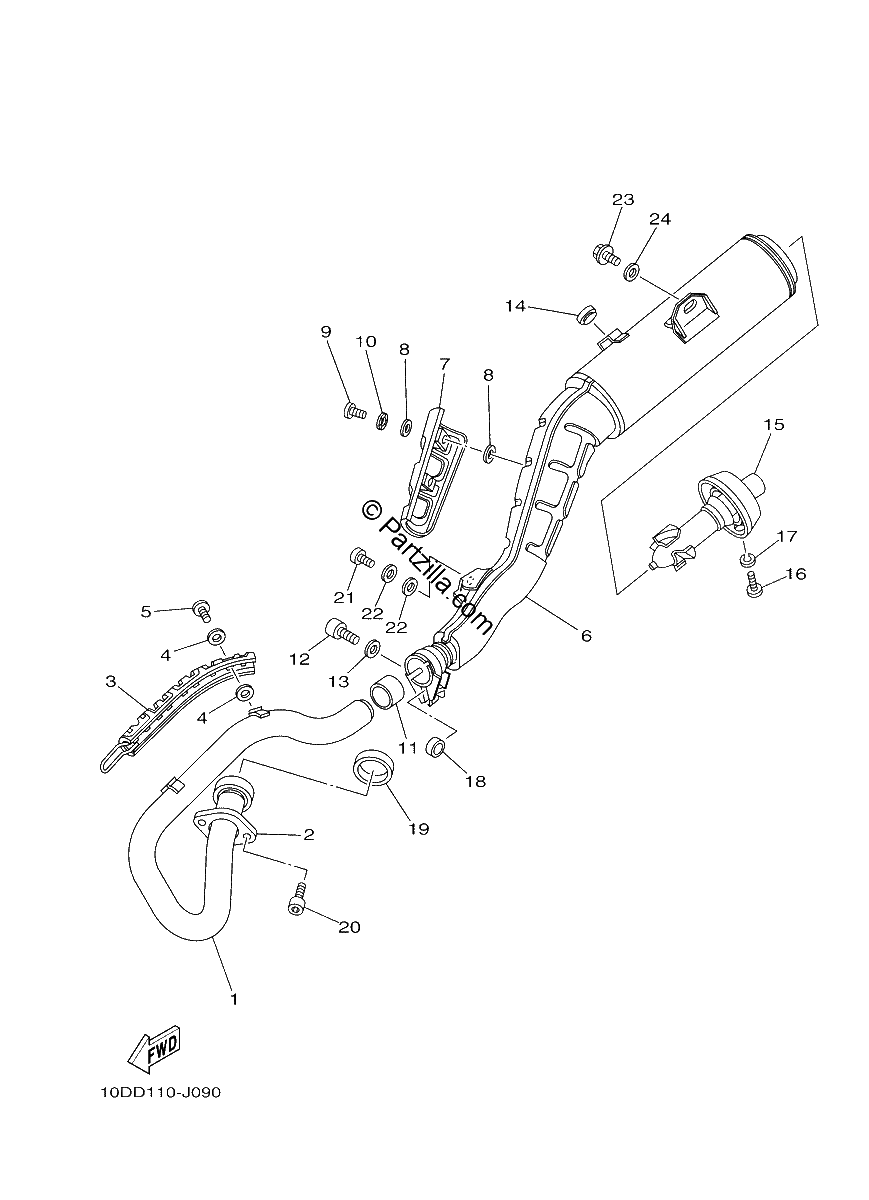 Diagrama de EXHAUST