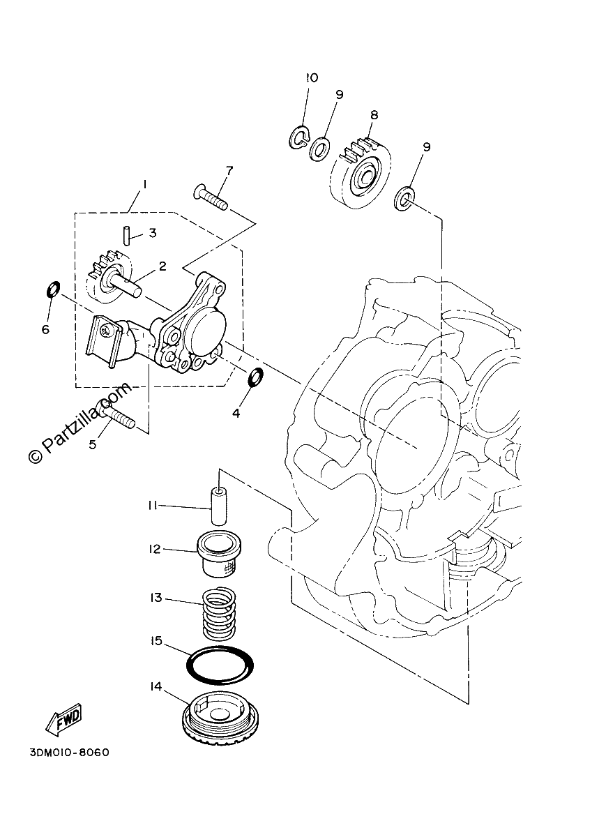 Diagrama de OIL PUMP