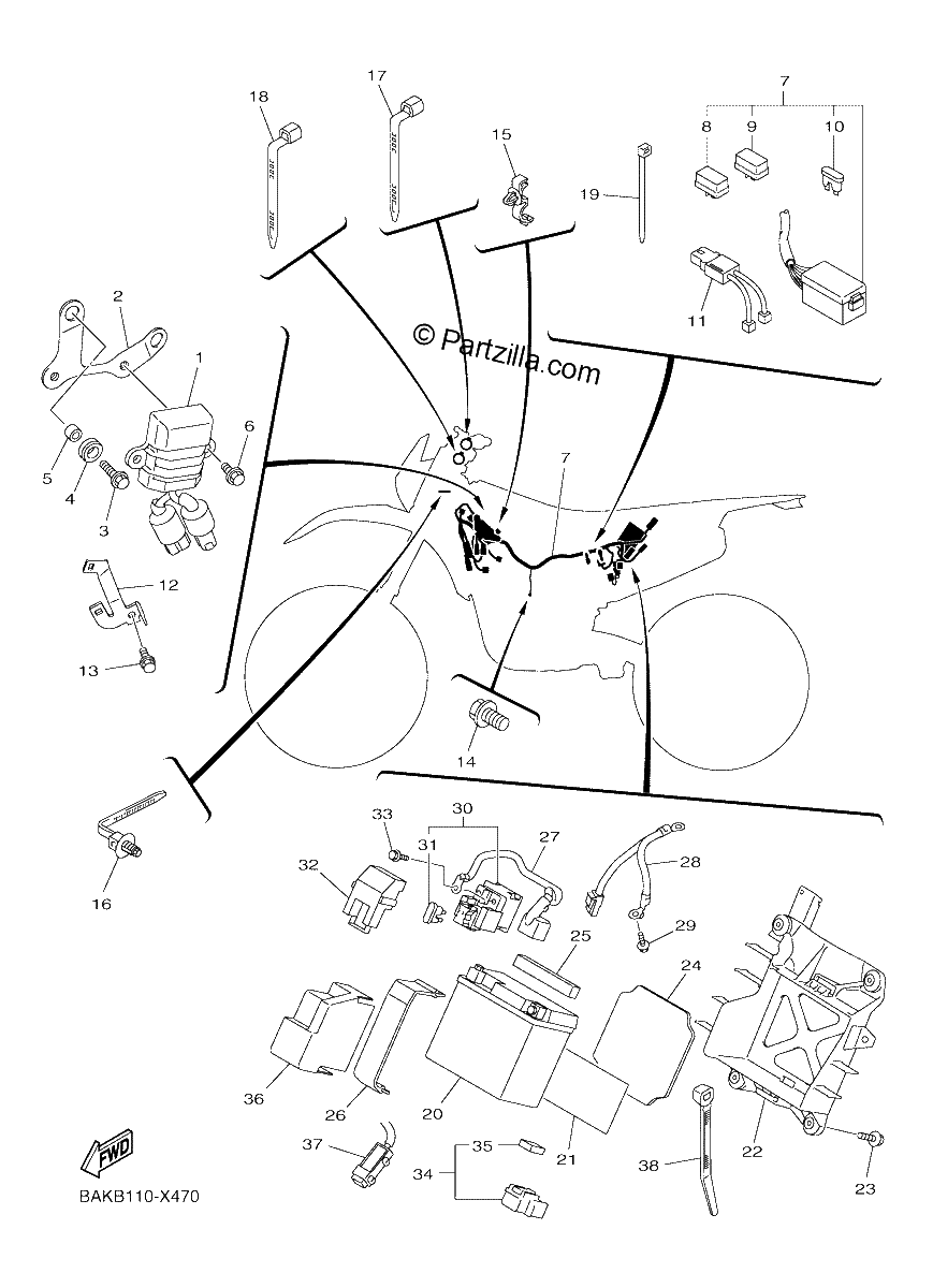 Diagrama de ELECTRICAL 2