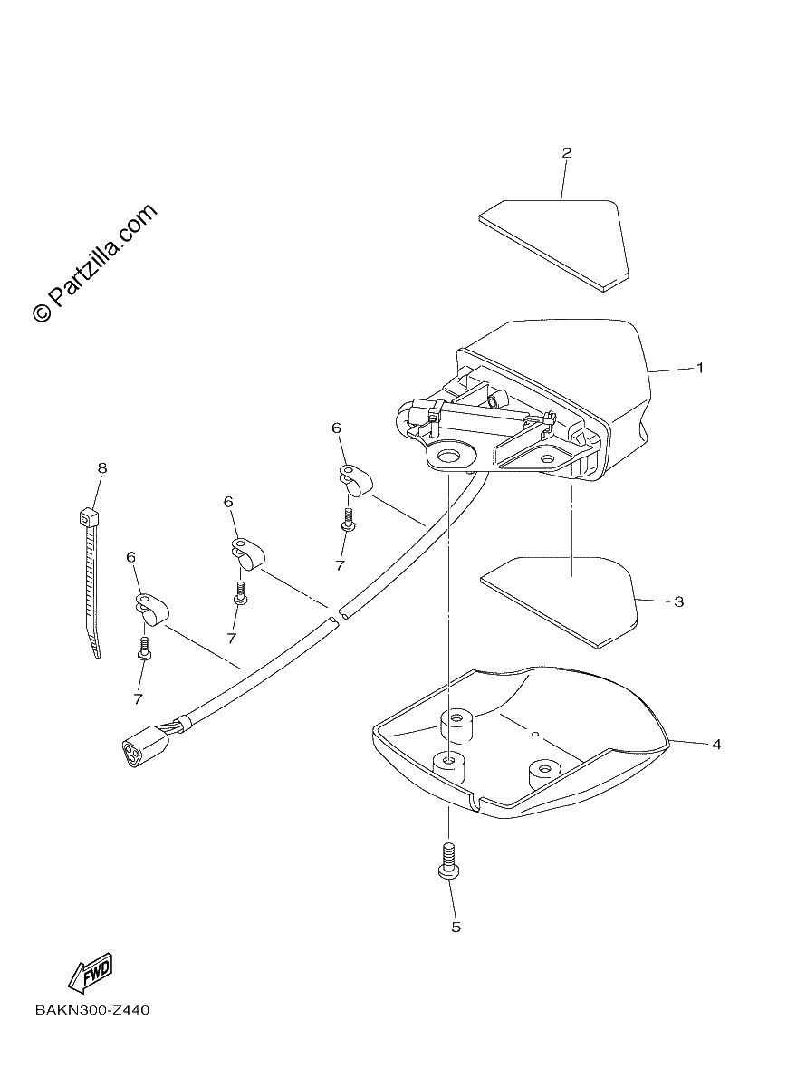 Diagrama de TAILLIGHT