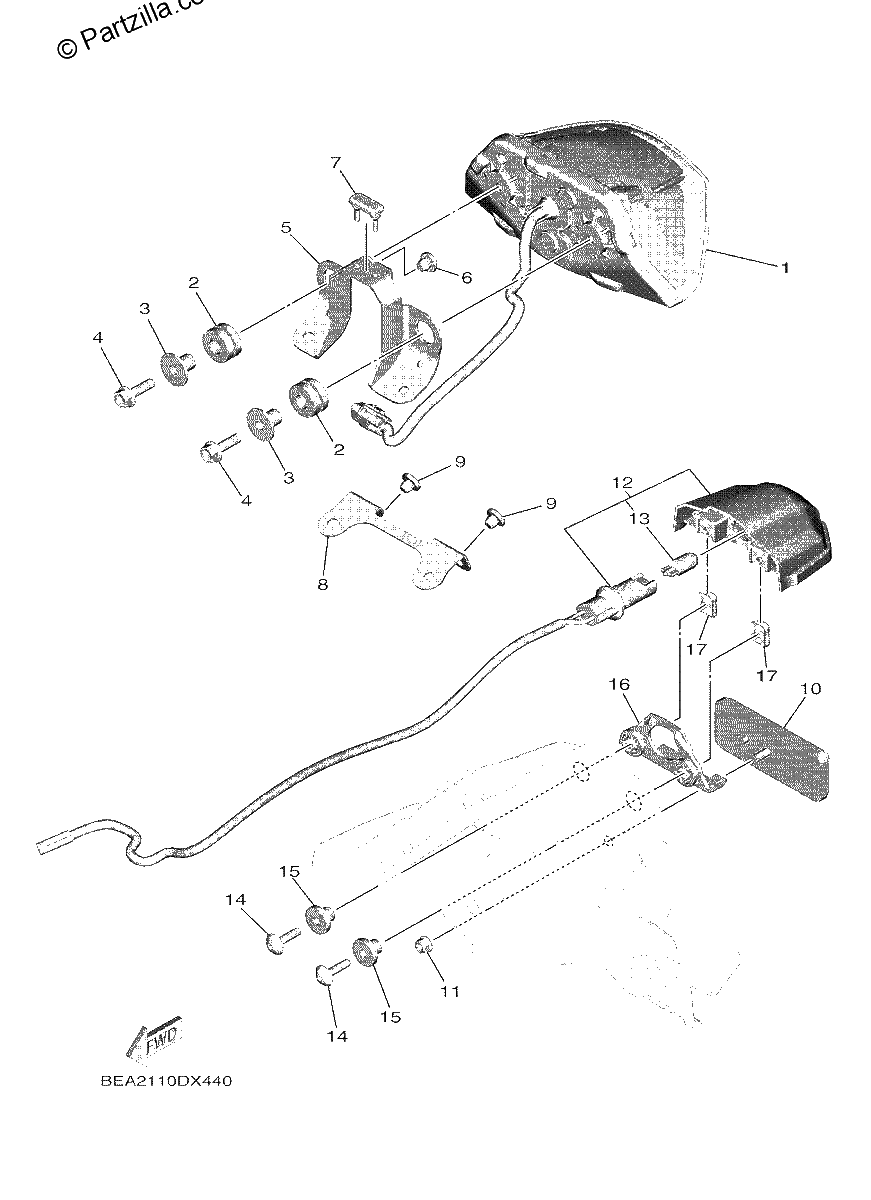 Diagrama de TAILLIGHT