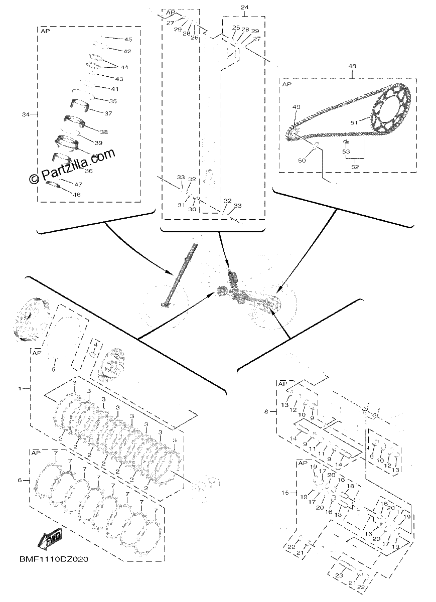 Diagrama de 3 MAINTENANCE PARTS KIT