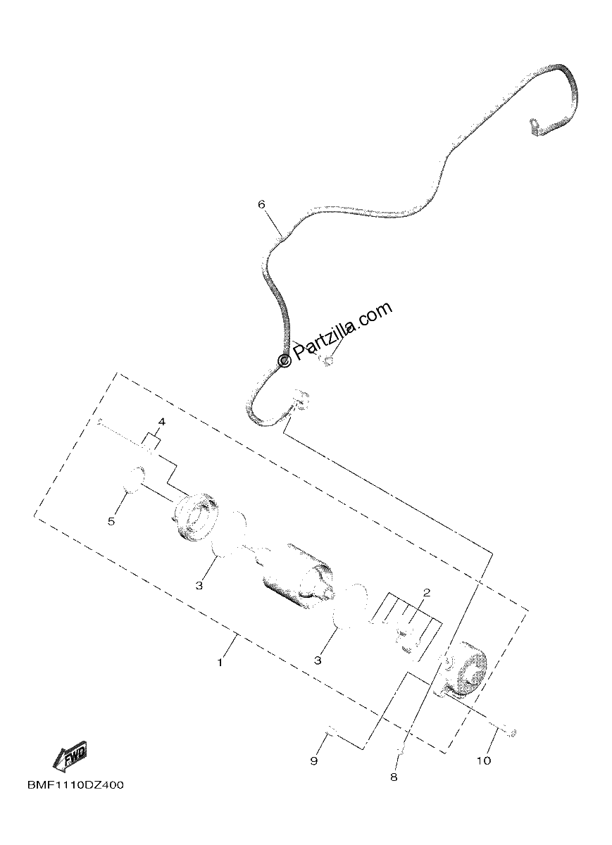 Diagrama de STARTING MOTOR