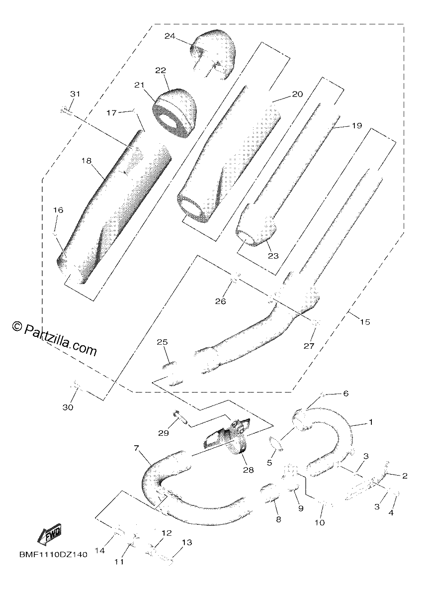 Diagrama de EXHAUST