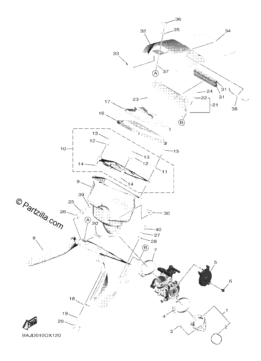 Diagrama de INTAKE