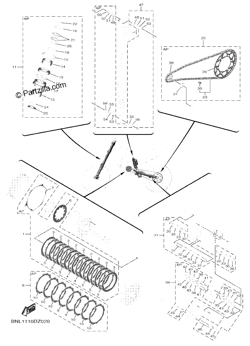 Diagrama de 3 MAINTENANCE PARTS KIT