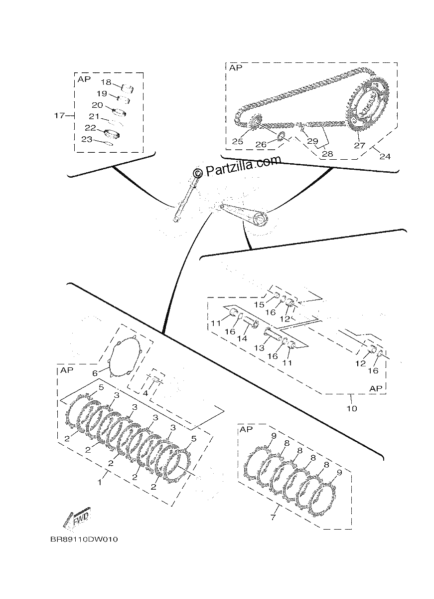 Diagrama de 3 MAINTENANCE PARTS KIT
